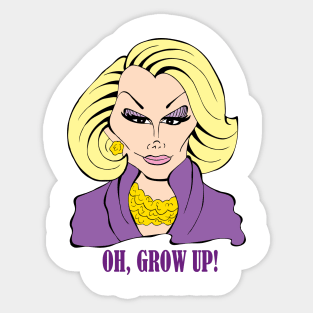 Comedian Joan Rivers fan art Sticker